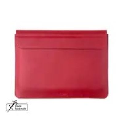 Feste Oxford-Lederhülle für Apple MacBook Pro 14" (2021/2023/2024) Rot
