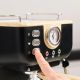 7. Taurus Onyx Moka 1050W Espressomaschine | 20 Bar Holz