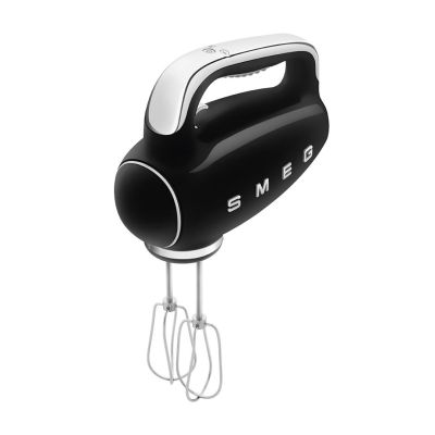 Smeg HMF01BLEU Handmixer im Retro-Stil der 1950er Jahre.