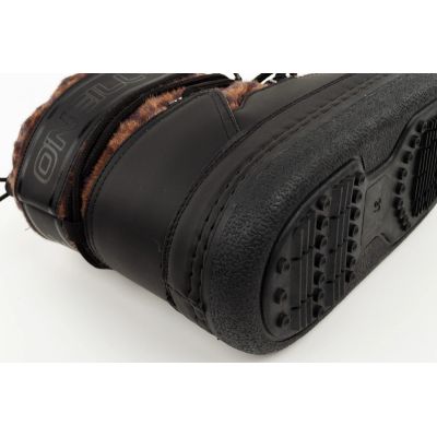 6. O'Neill Damen-Schneestiefel Lisa F High, Leopardenmuster, gefüttert, Winter