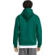 3. adidas Essentials Fleece-Kapuzenjacke für Herren mit 3 Streifen und durchgehendem Reißverschluss, Grün KZ1412