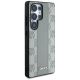 4. DKNY Leder-MagSafe-Hülle mit Karomuster für Samsung Galaxy S25 Ultra, Grau