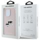8. Karl Lagerfeld Silikon Nauble Heads Print MagSafe Case für iPhone 16 Pro Max - Pink