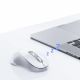 10. Baseus F02 Kabellose ergonomische Bluetooth-Maus – Weiß