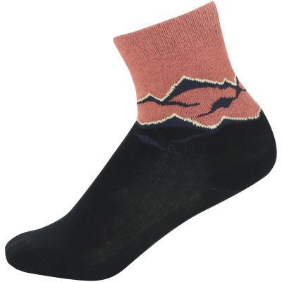 Damen-Socken VIKING Boosocks Mid Lady Bamboo, schwarz