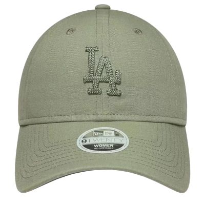 2. New Era LA Dodgers MLB Leinen 9TWENTY Verstellbare Cap 60856288 Grün OSFM