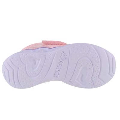 4. Skechers Heart Lights - Brilliant Rainbow Jr 302669L-PKLV Schuhe