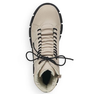 10. Rieker W X3428 isolierte Stiefeletten beige 