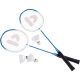 6. DONNAY 6-IN-1 BLAUES BADMINTON-SET IM KOFFER