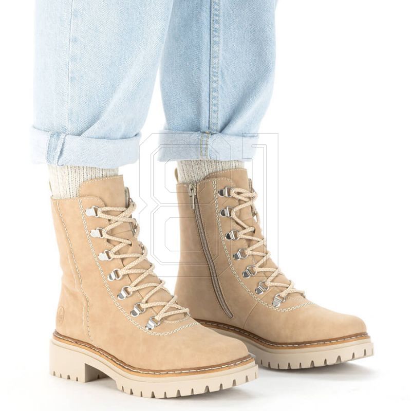 21. Rieker W RKR721 isolierte Arbeitshose beige