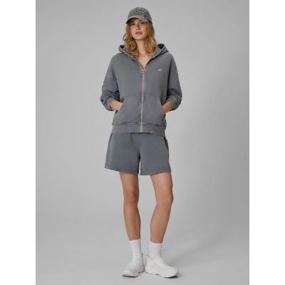 6. Oversize-Sweatshirt für Damen mit Kapuze 4F 4FRSS26TSWSF3189-27S