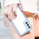 11. Outer Space Case für Samsung Galaxy S23+ Hülle mit flexiblem Rahmen blau