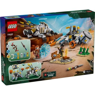 2. LEGO HORIZON 77037 Aloy und Varl gegen Krabbenläufer und Sägezahn