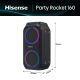 7. Hisense Party Rocket 160 Party-Lautsprecher Schwarz 160W