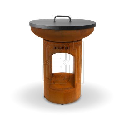 16. Bonfeu Bonbiza Offene rostige Gartenfeuerstelle 8002R