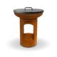 16. Bonfeu Bonbiza Offene rostige Gartenfeuerstelle 8002R