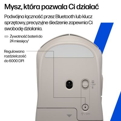 3. HP 400 Leise, schwarze kabellose Maus AZ7B2AA