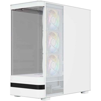 11. MODECOM VOLCANO AQ 100 ARGB MIDI-HÜLLE WEISS