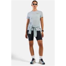 Damen-T-Shirt mit kurzen Ärmeln ODLO T-shirt crew neck s/s COTTON BLEND UNLIMITED, blau