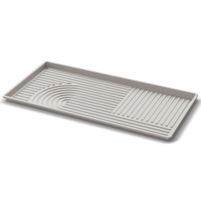 2. GROSSER ABTROPF-SCHUHSTÄNDER TASSY DRY PAD HELLBRAUN PROSPERPLAST