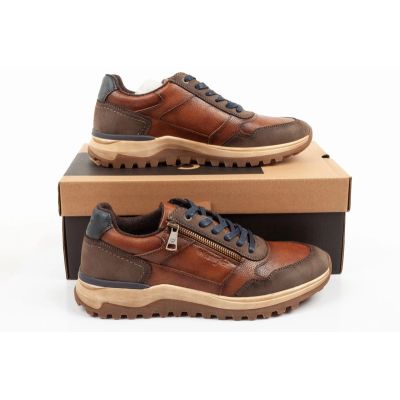 9. Wrangler Herrenschuhe, Sneaker, Wriv Freizeitschuhe, braun