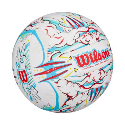 11. Wilson Graffiti Peace VB Volleyball Neu WV4008302XBOF