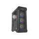 22. NATEC Genesis Irid 505 ARGB NPC-1518 Gehäuse (ATX, Micro-ATX, Mini-ITX; Schwarz)