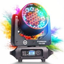 LIGHT4ME STARWASH 19x15W RGBW Moving Head Wash