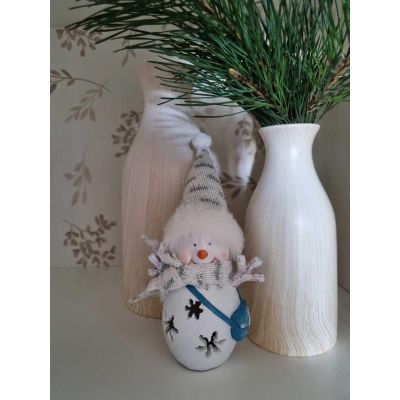 7. LED-Schneemannfigur 7x6x16cm