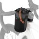 Qunature Thermotasche für 1-l-Fahrradflasche, schwarz