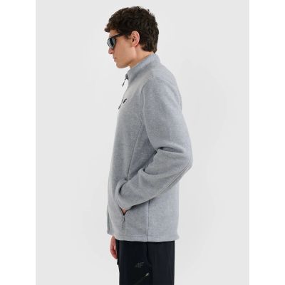 5. Herren-Regular-Fleecejacke mit Stehkragen 4F 4FRMM00TFLEM435-27M