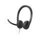 2. Lenovo 5000 Kabelgebundenes VoIP-Headset mit Mikrofon, USB-A/C, Schwarz