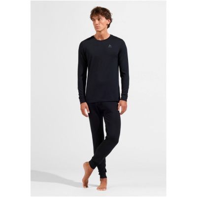 Odlo Herren Leggings BL BOTTOM Long MERINO 200 Größe L Schwarz