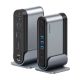 11. Baseus UnionJoy USB-C Dockingstation (2x HDMI 4K@60Hz, 1x DisplayPort 4K@60Hz, 3x USB-A 3.0, 2x USB-C 3.0, 2x USB-A 2.0, 1x RJ45 PD PC, 1x SD+TF, 1x 3,5-mm-Klinkenanschluss) – Grau