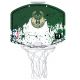 2. Wilson NBA Team Milwaukee Bucks Mini Hoop Basketball Backboard WTBA1302MIL