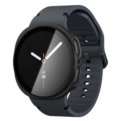 4. Spigen Thin Fit 360 Hülle für Samsung Galaxy Watch 40 mm – Schwarz