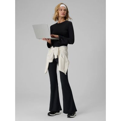 Damen-Langarmshirt, schmal geschnitten, Größe 4F 4FRAW26TLONF0719-20S