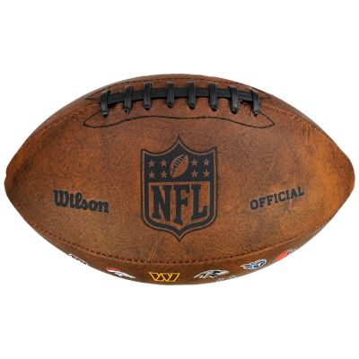 4. Wilson NFL Offizieller Throwback 32 Team-Logo-Ball WTF1758XBNF32