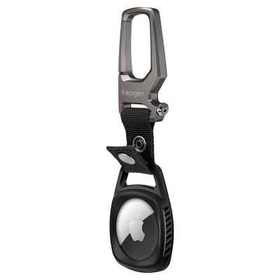 10. Spigen Rugged Armor Hülle für Apple AirTag – mattschwarz