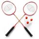 ROX 2000 Badminton Set in rot