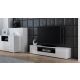 TV-Schrank VIVA 180 weiß/glänzend weiß+schwarz