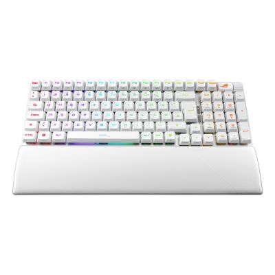 4. Asus ROG Strix Scope II 96 RX Wireless WHT-Tastatur