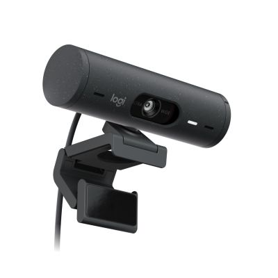 5. Logitech Brio 500 Graphite Webcam