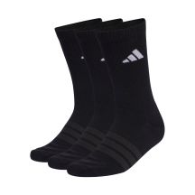 adidas Cushioned Sportswear Crew 3P Socken Schwarz KC9626