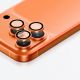 6. AmazingThing Linsenglas für iPhone 17 Pro / Pro Max - mit orangefarbenem Rahmen