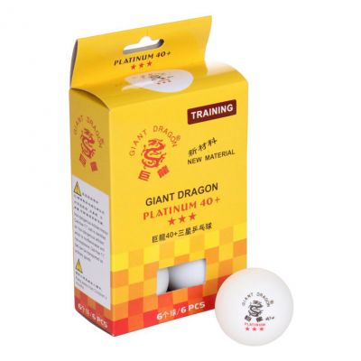 Smj Giant Dragon Platinum Star*** Tischtennisball-Set 6-tlg. 8333