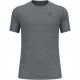 2. Odlo BL TOP Rundhals-Langarmshirt aus Merinowolle, 160 g, kurzärmelig, Thermounterwäsche, Größe M, Dunkelgrau