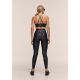 2. CASALL Damen-Leggings mit Hitzedruck und hohem Bund, Schwarz