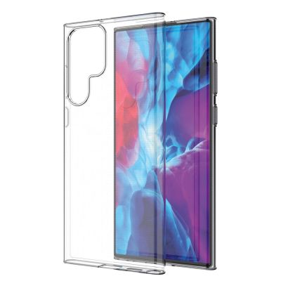 7. Ultraklare Gelabdeckung 0,5 mm Samsung Galaxy S22 Ultra Transparent