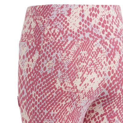 4. adidas Essentials Future Icons Allover Print Tights Jr IC0095 Hose